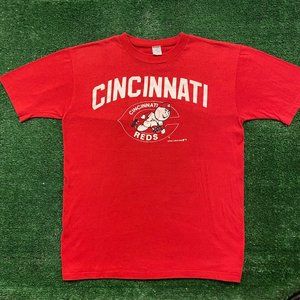 Vintage 80s Cincinnati Reds Single Stitch MLB Sports Tee